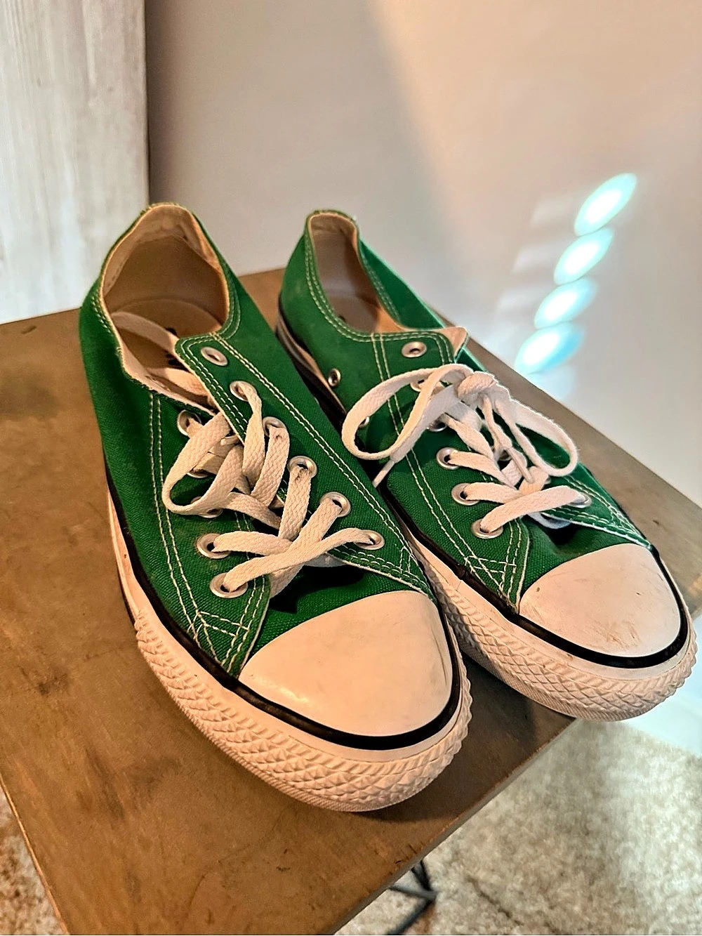 Converse Chuck Taylor All Star Low Top Green Sneakers